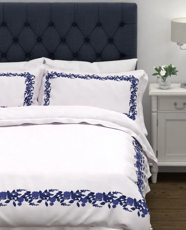 Thea Printed Midnight Duvet Cover